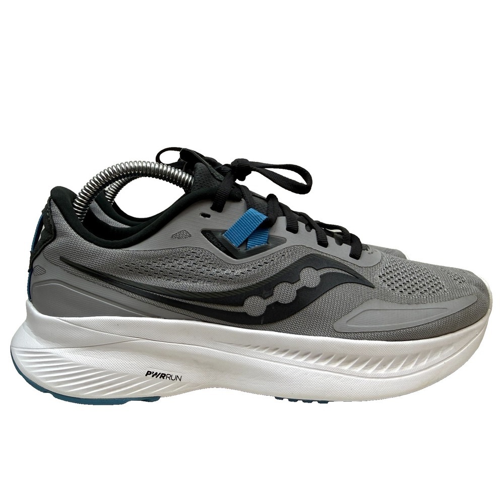 Saucony Guide 15 Running Sneakers Shoes Gray Athletic S20684-15 PWRRUN Mens US7^